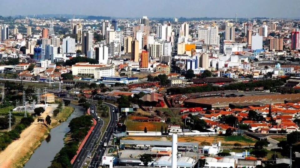 Sorocaba vista de cima